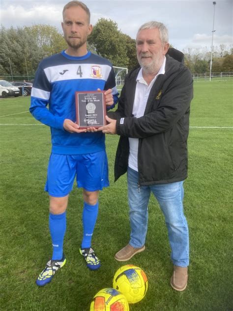 Pershore Town Win Division One Team Of The Month For August Uhlsport