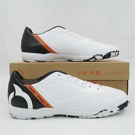 Sepatu Futsal Ortuseight Extend In Premium White Black Lazada