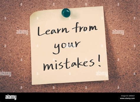 Learning From Your Mistakes Quotes