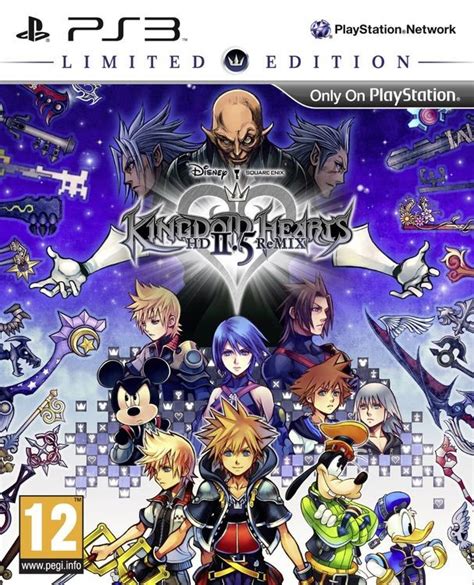 Kingdom Hearts 25 Hd Remix Limited Edition Ps3 Ozonebg