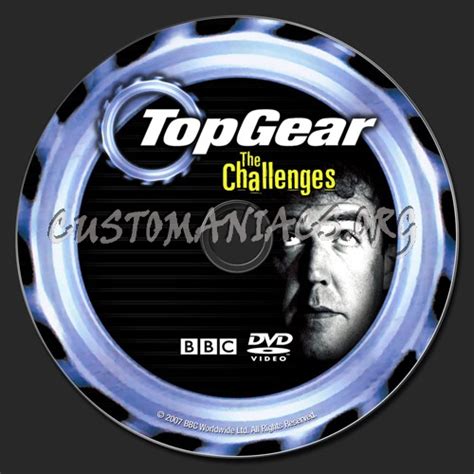 Top Gear The Challenges Dvd Label Dvd Covers And Labels By Customaniacs