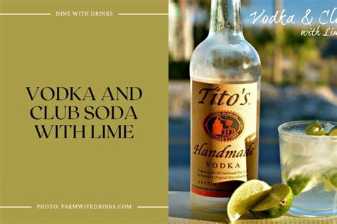 33 Club Soda Cocktails That Will Fizz Up Your Night! | DineWithDrinks