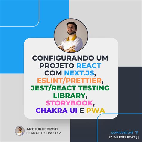 Configurando Um Projeto React Js Next Js Eslint Prettier Jest