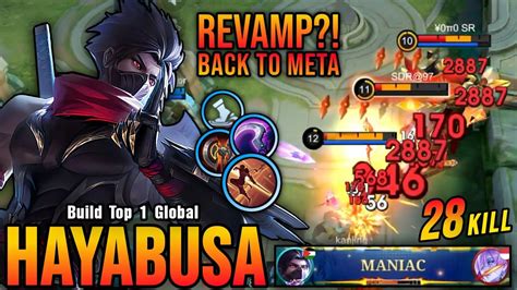 Kills Maniac New Update Hayabusa Is Back To Meta Build Top