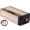 VEVOR Pure Sine Wave Inverter 1500 Watt Car Power Converter DC 12 Volt