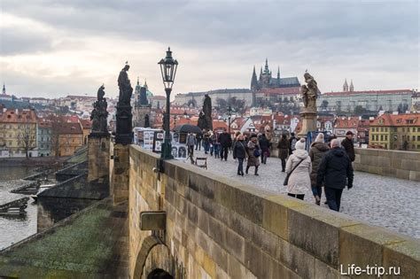 Карлов мост в Праге, главная достопримечательность города
