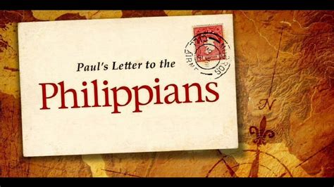 Adult Bible Study Paul S Letter To The Philippians Week Five YouTube