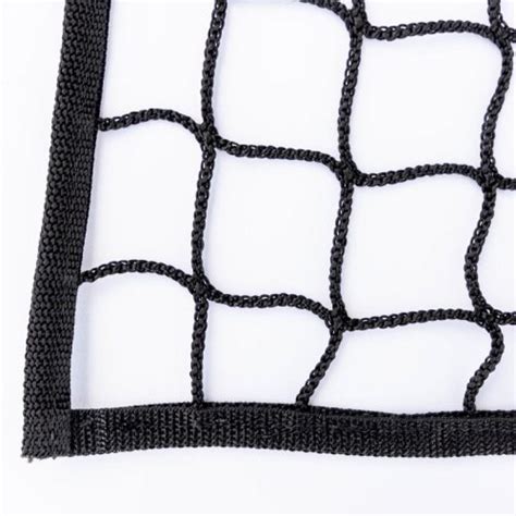 Heavy Duty Cargo Net Black 152m X 138m With Webbing Edging 45mm Mesh