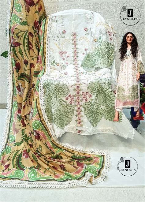 Janoos 106 Hit Design By Asliwholesale Cotton Embroidery Pakistani Dress