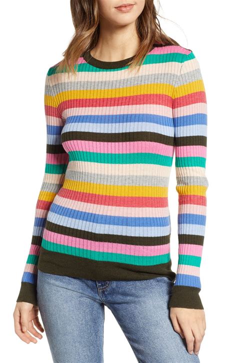 English Factory Multicolor Stripe Sweater Nordstrom