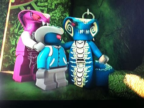 Lego Ninjago Blue Snakes