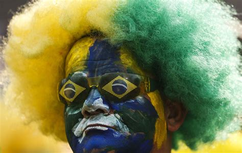 37 Rostros Pintados Con Los Colores Del Mundial FOTOS