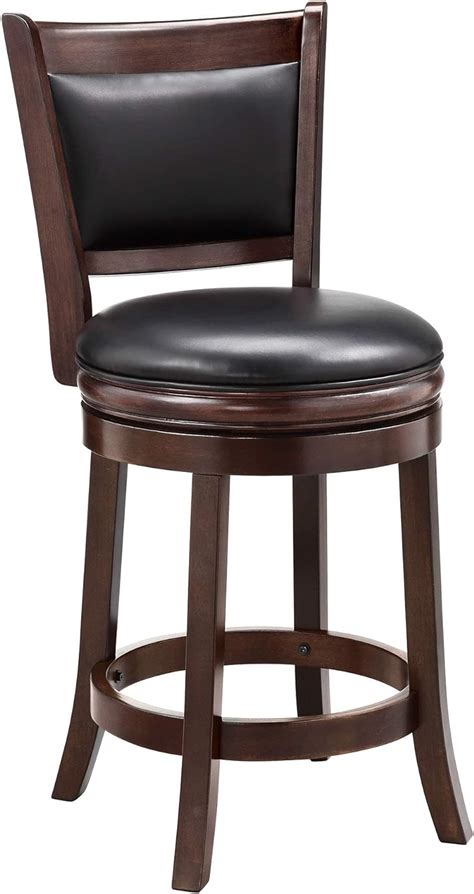 Amazon Ball Cast Swivel Counter Height Barstool 24 Inch Seat