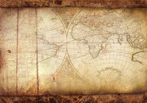 Vintage Old Map Stock Photo Katrin 1836497