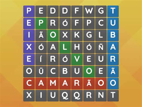 Sopa De Letras 1 Wordsearch