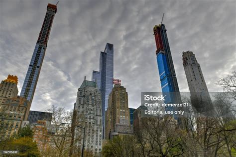 Billionaires Row New York City Stock Photo Download Image Now