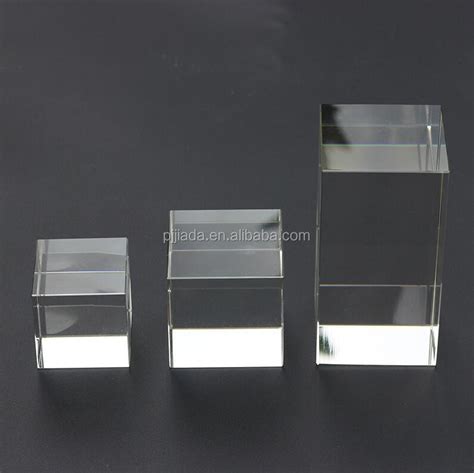 Buy Factory Supplies Clear Raw Blank Custom Size K9 Crystal Glass