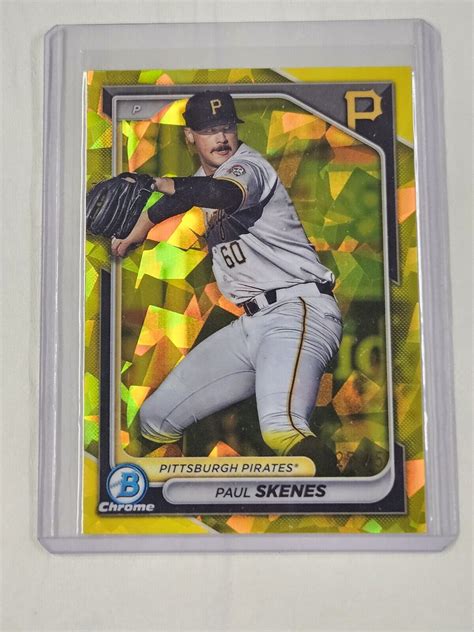 Paul Skenes Bowman Chrome Checklist Mada Sonnie