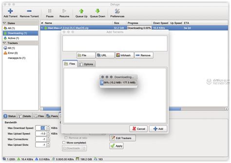 Deluge Mac版下载 Deluge For Macbt种子下载工具 未来mac下载