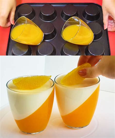 Panna Cotta à la Mandarine Le Dessert Incontournable des Fêtes 500g fr