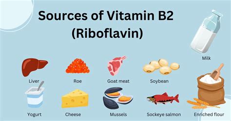 Vitamin B2 Riboflavin Food Sources Benefits And Deficiency