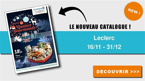 Anti Crise Fr Catalogue Leclerc Du Novembre Au D Cembre