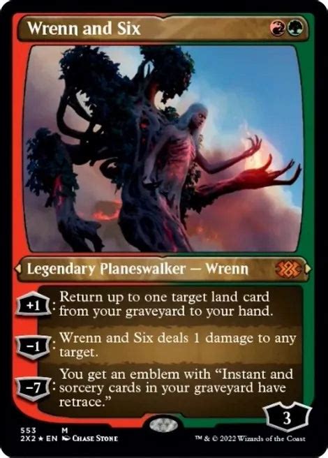 Wrenn And Six Foil Etched Double Masters 2022 2x2 Lightly Played