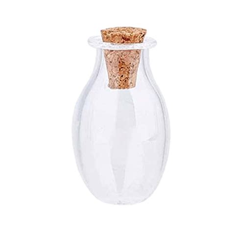 S Serenable Mini Glass Bottles With Cork Stoppers Wish Bottles