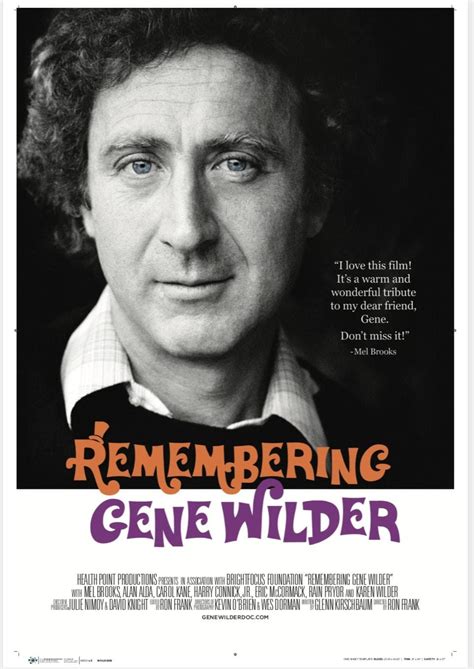 Remembering Gene Wilder Bedford Playhouse