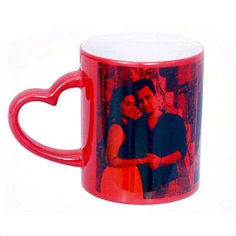 Sublimation Heart Handle Magic Mug At Low Price In Delhi Sublimation