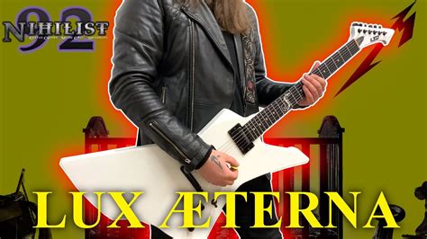 Metallica Lux Terna Guitar Cover Youtube