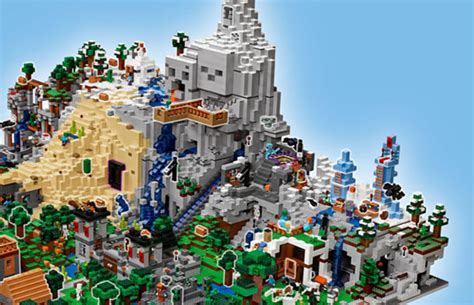 31 best ideas for coloring | Lego Minecraft The Mountain Cave