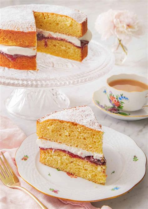 Victoria Sponge Cake - Preppy Kitchen