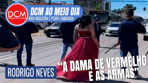 DCM Ao Meio Dia Dama De Vermelho Escoltada No DF Se Chama Dilma