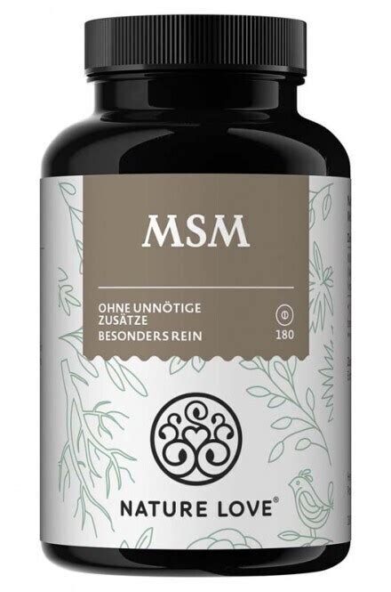 Nature Love Msm Mit Vitamin C Tabletten Stk Ab