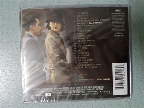 Cd Lust Caution Soundtrack Sealed Ost Jacky Cheung Yan Mo Hobbies