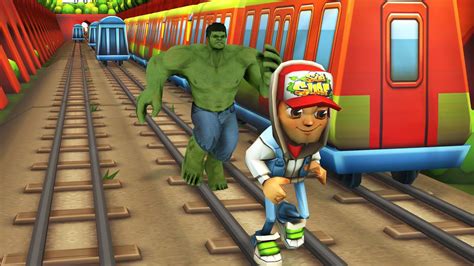 Subway Surfers Vs Hulk Youtube