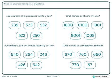 Fichas Ejercicios De MatemÁticas Para Niños De Primaria