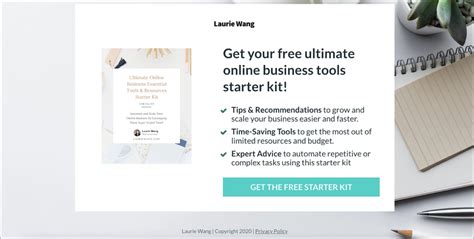 Lead Generation Landing Page Best Practices Examples