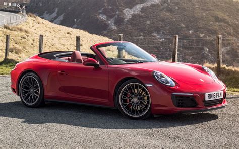 2015 Porsche 911 Carrera S Cabriolet UK Fonds d écran et images HD