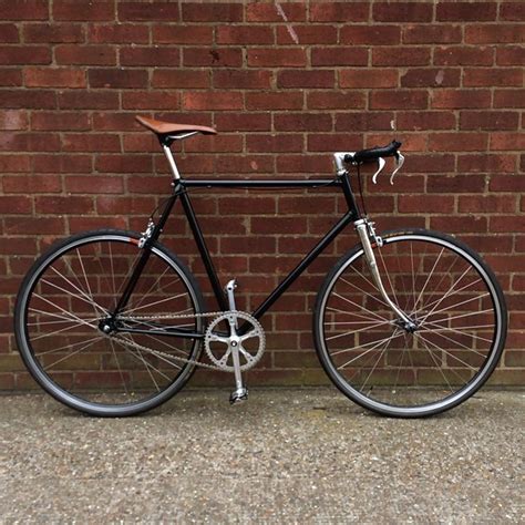 Royal Enfield Road Bike Single Speed With Ta Tevano Crankset Weinmann