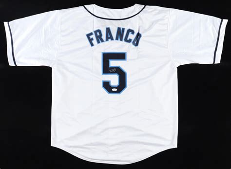 Wander Franco Signed Jersey JSA Pristine Auction