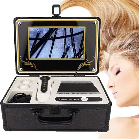 50x 200x Skin Diagnosis Hair Analyzer 9 Inch Lcd Screen Digital Box Type Skin Hair Scalp