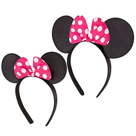 Add Some Fun To Your Look With A Pink Minnie Mouse Headband