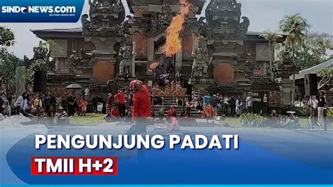 TMII Diserbu 18 Ribu Pengunjung Di Hari Kedua Lebaran 2024 YouTube