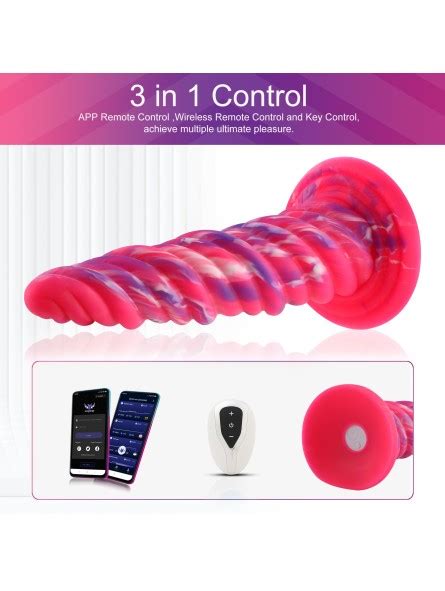 Wildolo S Smart App Controlled Anal Toy Awl Shaped With Suction Penis