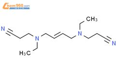 3 4 2 Cyanoethyl Ethyl Amino But 2 Enyl Ethylamino Propanenitrile