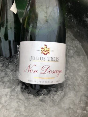 Julius Treis Non Dosage Riesling Winzersekt Brut Vivino Us