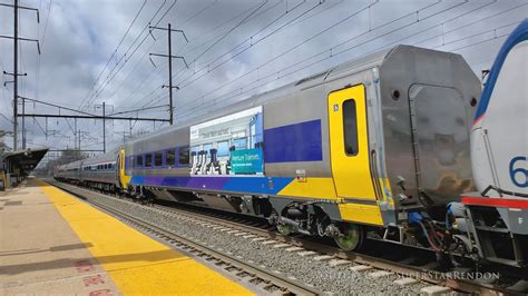 Amtrak Test Train Siemens Venture Trainset Coach On The Northeast Corridor Youtube