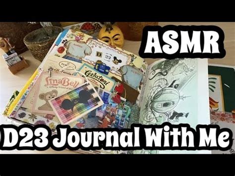 ASMR Journal With Me Junk Journals Flip Through Journals Journal